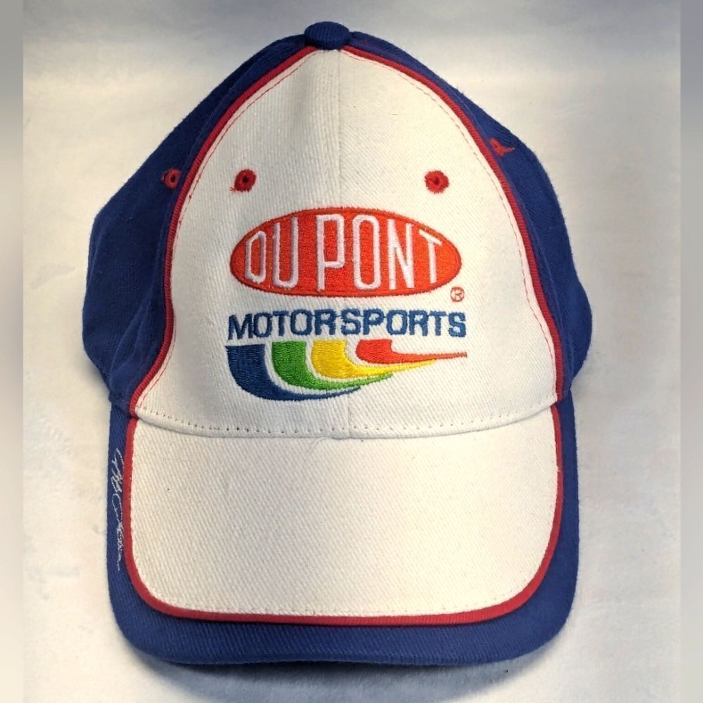 Vintage 90's Chase Authentics #24 Jeff Gordon DuPont Motorsports Embroidered Cap